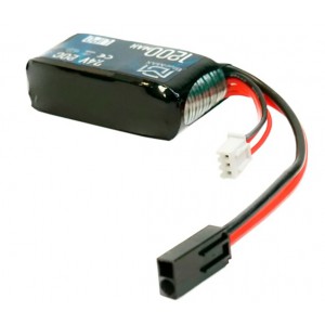 Аккумулятор BlueMAX Li-Po 7.4V 1200mah 20C PEQ/AN-15 19.8 x 31 x 54 mm